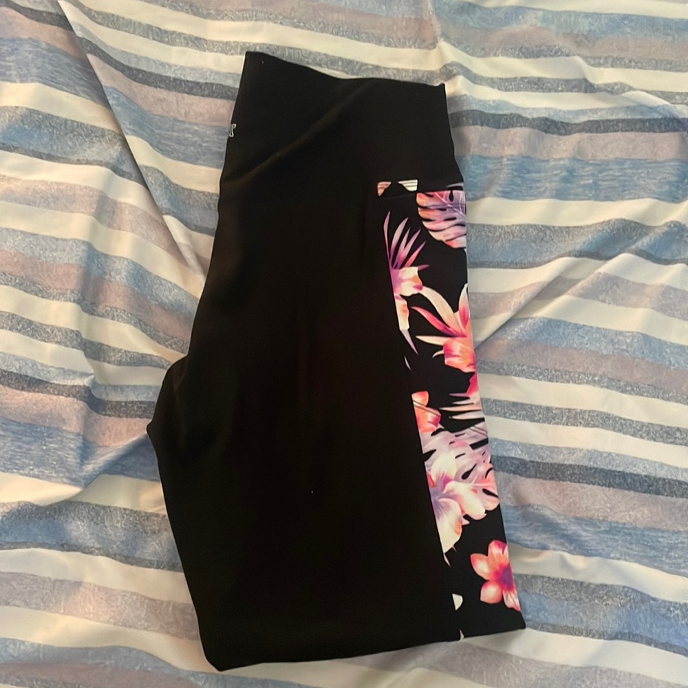 Pink workout pants